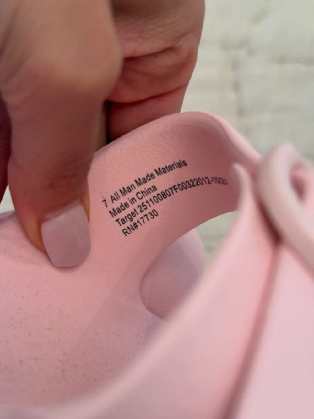 Stoney Clover Lane x Target Slide Sandals Light Pink Heart Slip On - Picture 4 of 4